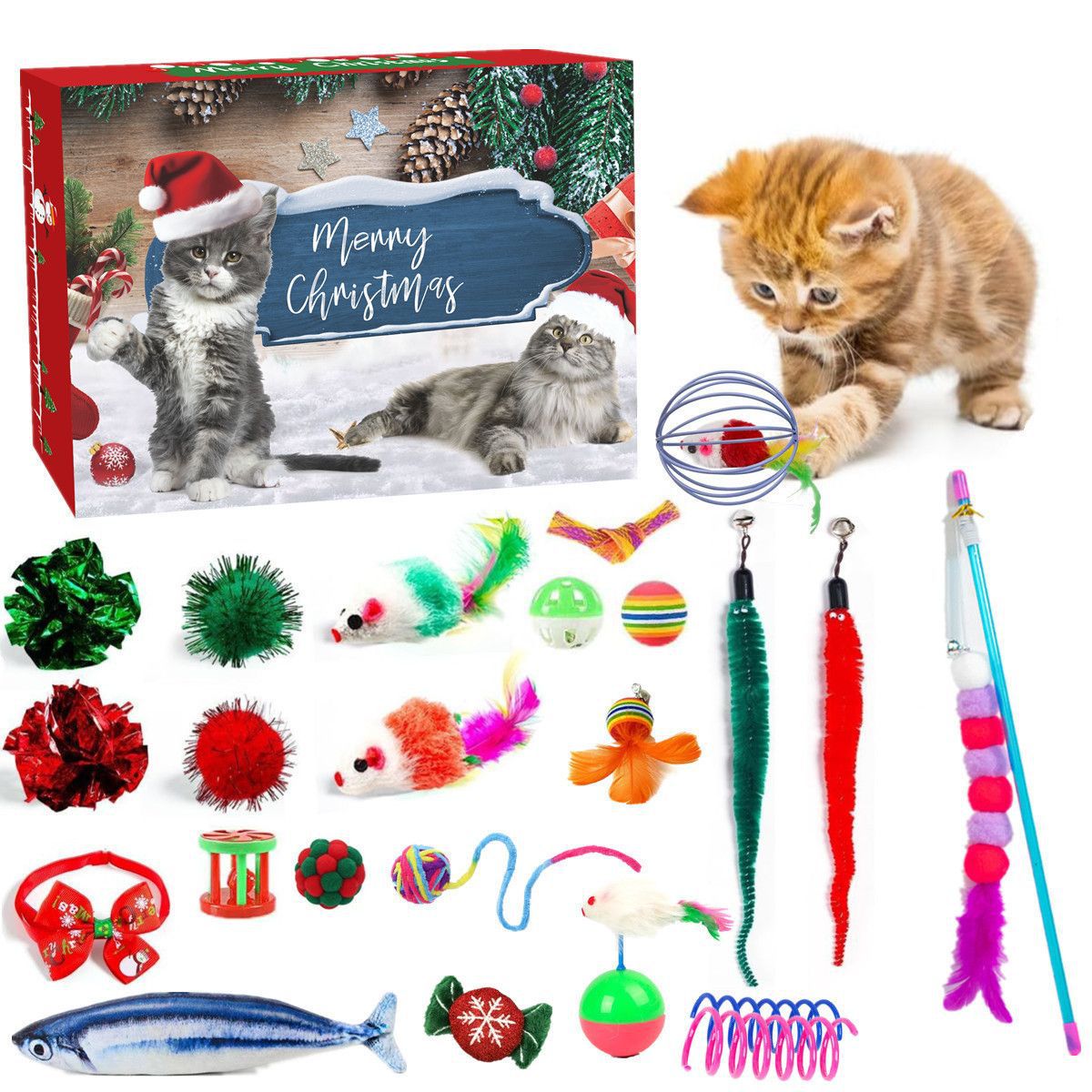 Christmas Pet Toy Blind Box