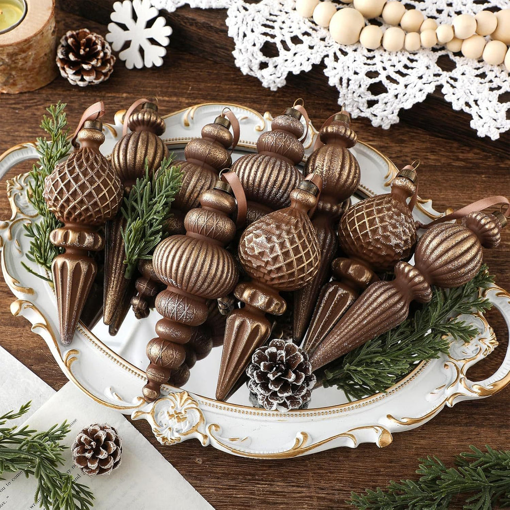 Retro Christmas Tree Decoration Balls