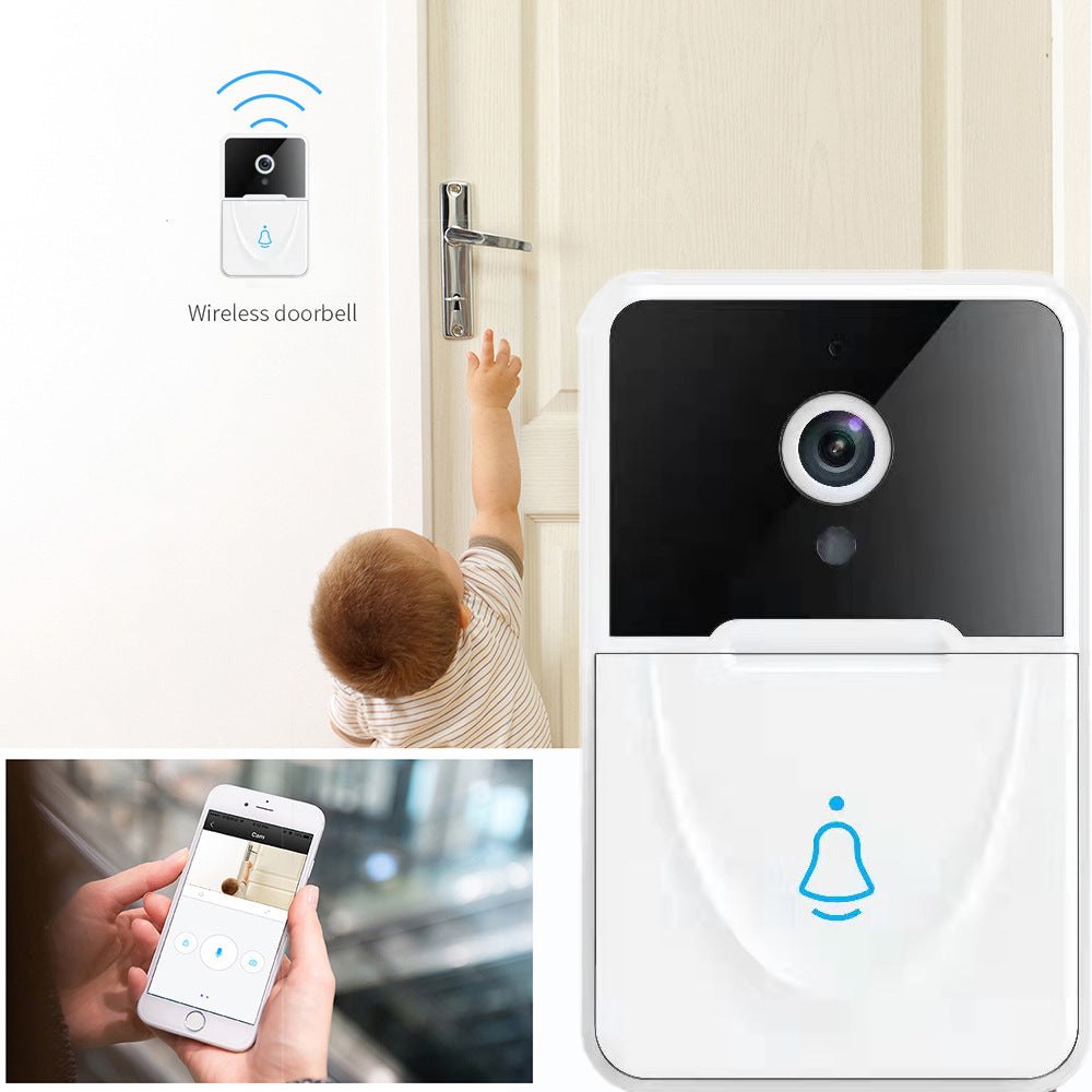 Wireless Smart Video Doorbell with Night Vision