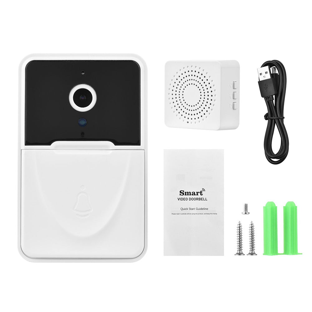 Wireless Smart Video Doorbell with Night Vision