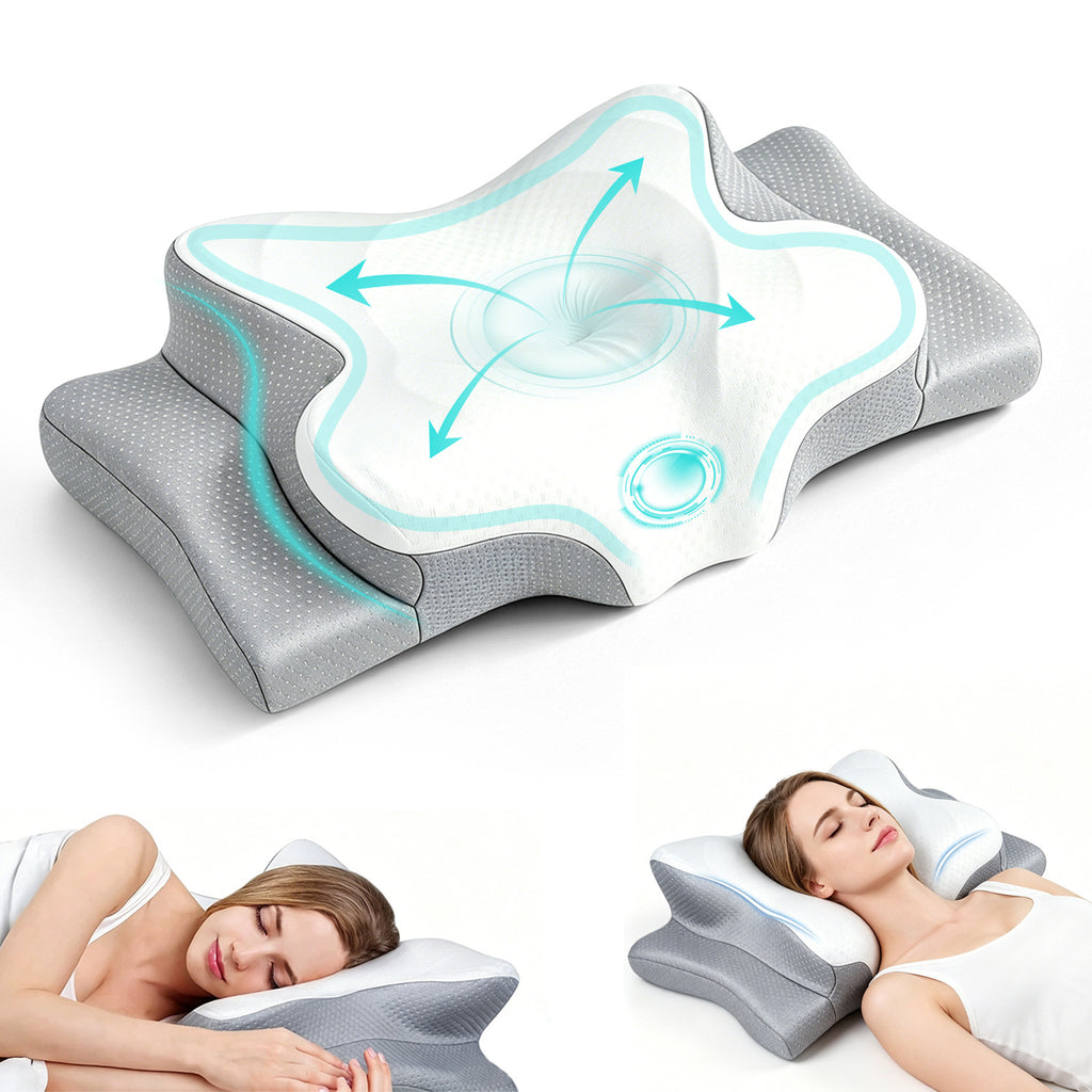Ergonomic Butterfly Neck Support Pillow